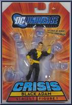 Black Adam from DC Infinite Heroes - Wave 1 manufactured by Mattel [Front]