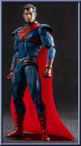 Superman (Variants) from DC Injustice 2 - Basic Series manufactured by Hiya Toys [Loose]