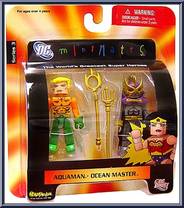 Aquaman / Ocean Master from DC Minimates - Series 3 manufactured by Diamond Select [Front]