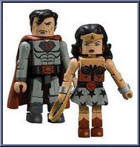 Superman Red Son / Wonder Woman Red Son Action Figure