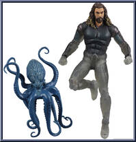Aquaman (Stealth Suit with Topo) (Gold Label) from DC Multiverse - Aquaman and the Lost Kingdom manufactured by McFarlane [Loose]