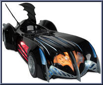 Batmobile (Lights and Sound) from DC Multiverse - Batman & Robin manufactured by McFarlane [Loose]