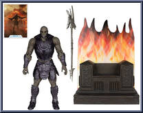 Darkseid (Throne) (Gold Label) (MegaFig) from DC Multiverse - Justice League manufactured by McFarlane [Loose]