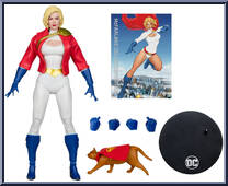 Power Girl (Power Girl: Reborn) (Platinum) from DC Multiverse - Collector Edition manufactured by McFarlane [Loose]