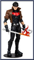 Red Hood (Unmasked) (Gold Label) from DC Multiverse - Basic Series manufactured by McFarlane [Loose]