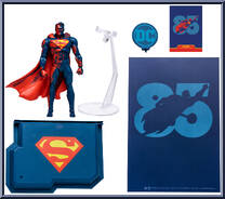 Superman (85th Anniversary) (Gold Label) from DC Multiverse - Basic Series manufactured by McFarlane [Loose]