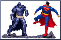 Superman vs. Armored Batman from DC Multiverse - Dark Knight Returns manufactured by McFarlane [Loose]