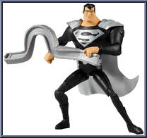 Superman (Black Suit Variant) from DC Multiverse - Superman: Animated Series manufactured by McFarlane [Loose]