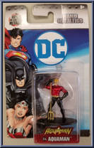 Aquaman (Red Shirt) from DC - Nano MetalFigs - Basic Series manufactured by Jada Toys [Front]