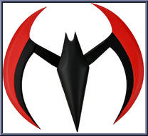 Batarang (Red) (Batman Beyond Replica) from DC - Role Play manufactured by Neca [Loose]
