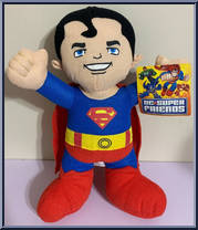Superman (Blue Shirt / Red Cape) from DC Super Friends - Plush manufactured by Toy Factory [Loose]