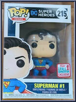 Superman #1 from DC Super Heroes - Pop! Vinyl Figures manufactured by Funko [Front]