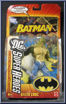 Killer Croc from DC Super Heroes - Series 1 manufactured by Mattel [Front]
