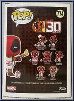 Deadpool (Backyard Griller) from Deadpool - Pop! Vinyl Figures manufactured by Funko [Back]
