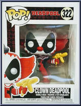 Deadpool (Clown) from Deadpool - Pop! Vinyl Figures manufactured by Funko [Front]