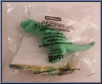 Ceratosaurus from Definitely Dinosaurs - Wendy's - Series 2 manufactured by Playskool [Front]