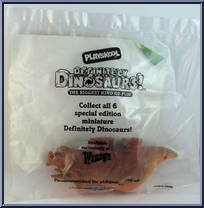 Triceratops from Definitely Dinosaurs - Wendy's - Series 2 manufactured by Playskool [Front]
