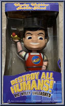 Big Willy Unleashed from Destroy All Humans! - Wacky Wobblers manufactured by Funko [Front]