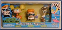 Collectible Figures Box Set from Dexter's Laboratory - Basic Series manufactured by Trendmasters [Front]