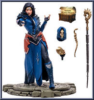 Hydra Lightning Sorceress (Common) from Diablo IV - Basic Series manufactured by McFarlane [Loose]