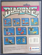 Cheetah from Diaclone - Basic Series manufactured by Joustra [Back]