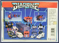 Cosmo Car from Diaclone - Basic Series manufactured by Joustra [Back]
