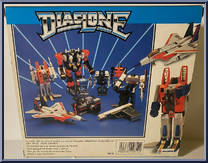 Starscream from Diaclone - Basic Series manufactured by Joustra [Back]