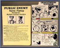 Flattop from Dick Tracy - Basic Series manufactured by Playmates [Loose]