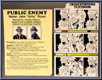Itchy from Dick Tracy - Basic Series manufactured by Playmates [Loose]