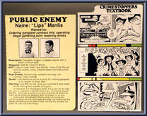 Lips Manlis from Dick Tracy - Basic Series manufactured by Playmates [Loose]
