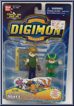 Matt (& Bonus T.K. figure) from Digimon - Action Feature manufactured by Bandai [Front]