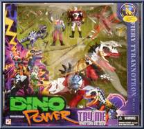 Fiery Tyrannotron from Dino Power Ninjatron - Playsets manufactured by Chap Mei [Front]