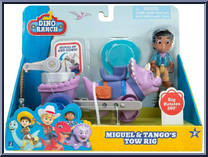 Miguel & Tango's Tow Rig from Dino Ranch - Basic Series manufactured by Jazwares [Front]