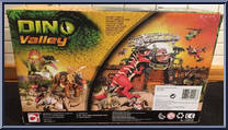 Triceratops (Brown) from Dino Valley - Basic Series manufactured by Chap Mei [Back]