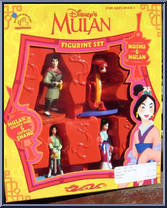 Mulan Figurine Set Action Figure
