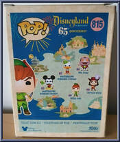 Peter Pan from Disney - 65th Anniversary Pop! manufactured by Funko [Back]