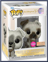 Pirates of the Caribbean Dog (Flocked) from Disney - Walt Disney World 50th Pop! manufactured by Funko [Front]