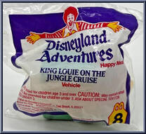 King Louie on the Jungle Cruise from Disney - Disneyland Adventures manufactured by McDonald's [Front]