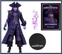 Jack Sparrow (Fractured) (Gold Label) from Disney - Mirrorverse - 7" Scale manufactured by McFarlane [Loose]