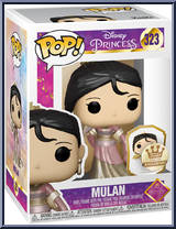 Mulan (Gold with Pin) from Disney Princess - Pop! Vinyl Figures manufactured by Funko [Front]