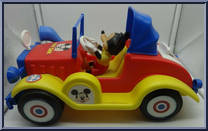 Mickey Mouse Fun Car from Disney - Accessories manufactured by Remco [Loose]
