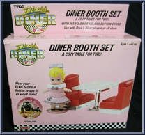 Diner Booth Set from Dixie's Diner - Basic Series manufactured by Tyco [Front]