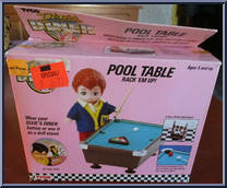 Pool Table from Dixie's Diner - Basic Series manufactured by Tyco [Front]