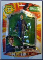 Doctor (Blue Suit / Sonic Screwdriver) from Doctor Who - Series 3 manufactured by Character Options [Front]