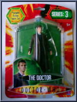 Doctor (Trenchcoat / Sonic Screwdriver) from Doctor Who - Series 3 manufactured by Character Options [Front]