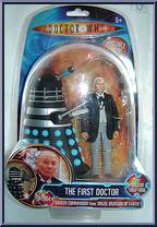 First Doctor (with Dalek) from Doctor Who - Classics manufactured by Character Options [Front]