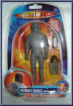 Mummy Robot (with Canopic Jar) from Doctor Who - Classics manufactured by Character Options [Front]