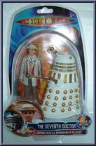 Seventh Doctor (with Dalek) from Doctor Who - Classics manufactured by Character Options [Front]