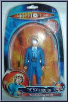 Sixth Doctor (in Real Time Blue Suit) from Doctor Who - Classics manufactured by Character Options [Front]