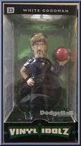 White Goodman from DodgeBall - Vinyl Idolz manufactured by Funko [Front]